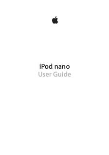 Apple Ipod Nano 7th Generation manual. Camera Instructions.